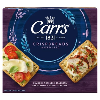 Picture of CARRS CRISPBREAD MIXED SEED 190GR